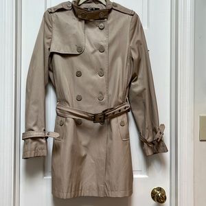 DKNY trench coat khaki M